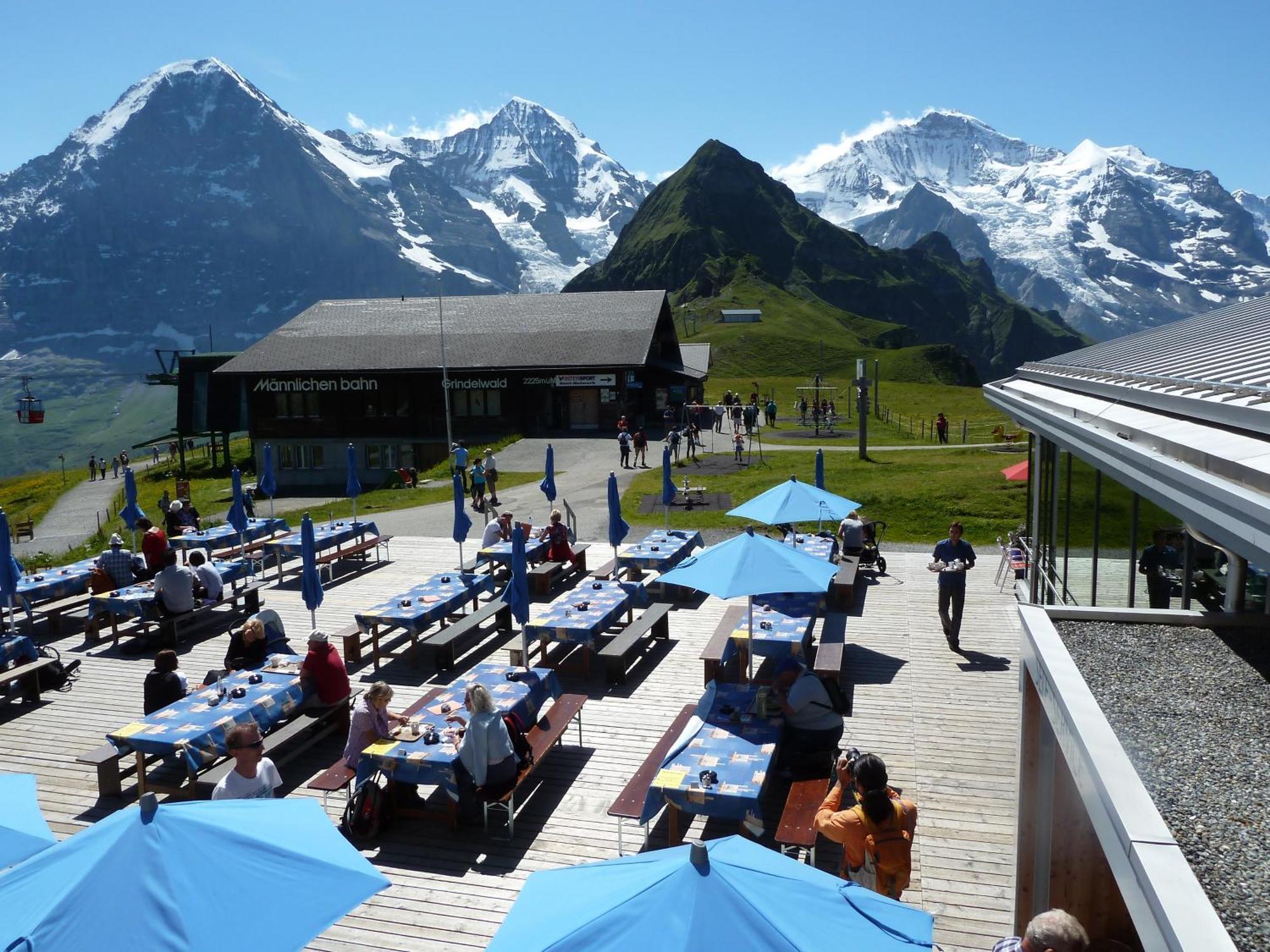 Hotel Berghaus Maennlichen Grindelwald Exteriér fotografie