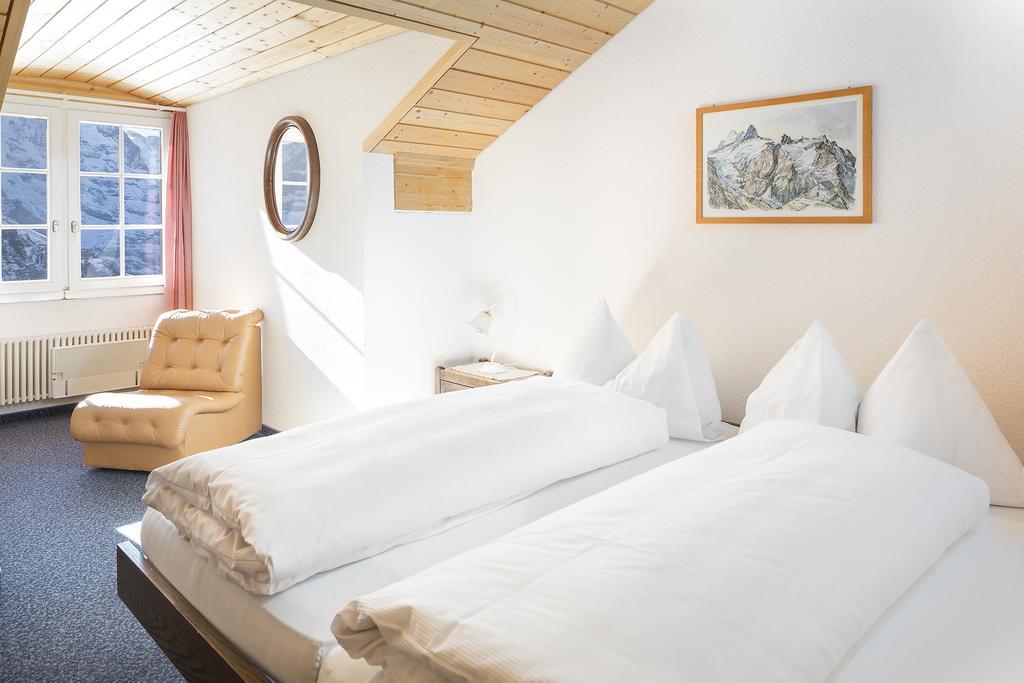 Hotel Berghaus Maennlichen Grindelwald Exteriér fotografie