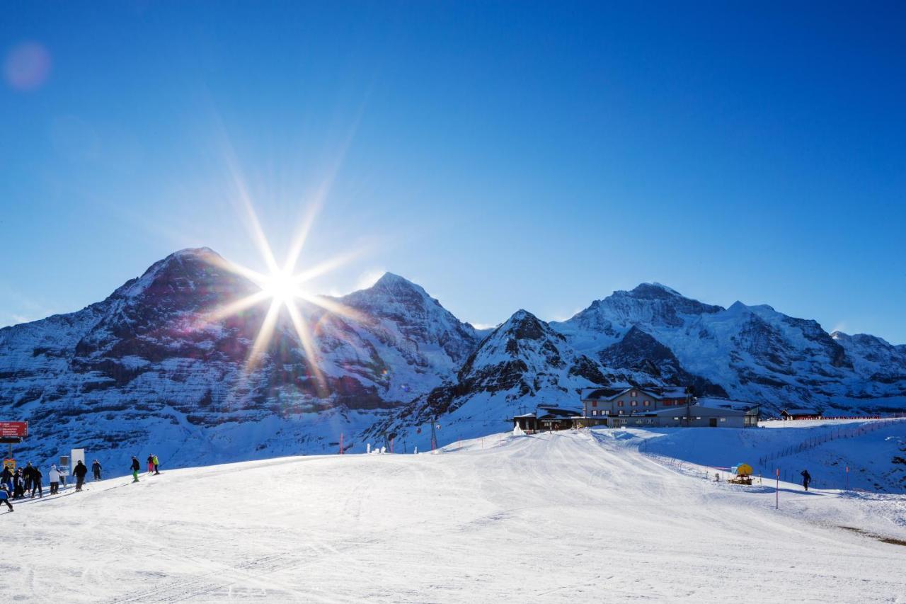 Hotel Berghaus Maennlichen Grindelwald Exteriér fotografie